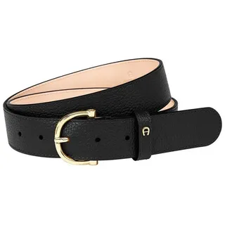 AIGNER Ledergürtel schwarz 95 cm | 95 cm