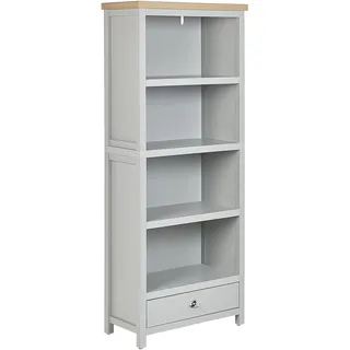 Beliani Bücherregal 72 x 35 x 180 cm Grau