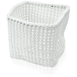 Möve Aufbewahrungskorb Tube 15 x 15 x 15 cm weiß