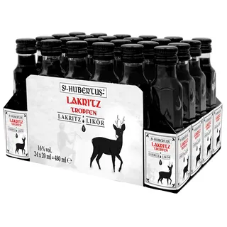 st. hubertus likör Lakritz Likör 16% Vol. 0,02 l