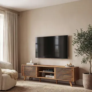 Idimex RIAN Lowboard 175x50x38 cm Braun Holz