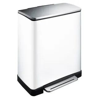 Eko E-Cube Recycling 28+18 l Weiß