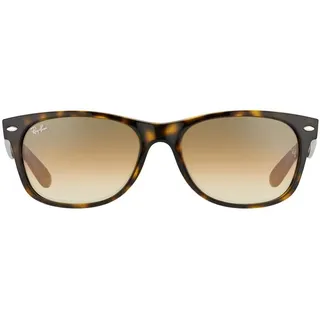 Ray-Ban New Wayfarer RB2132 710/51 55-18 gloss tortoise/light brown
