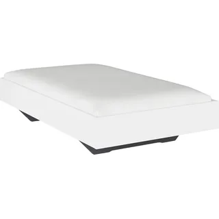 Rauch Futonbett Phoenix weiß ¦ Maße (cm): B: 125 H: 41