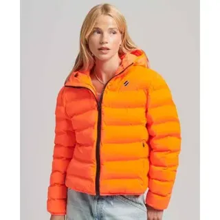 Superdry für Damen. W5011103A Steppjacke Code All Seasons orange (M), Lässig, Recyceltes Polyester, Nachhaltig