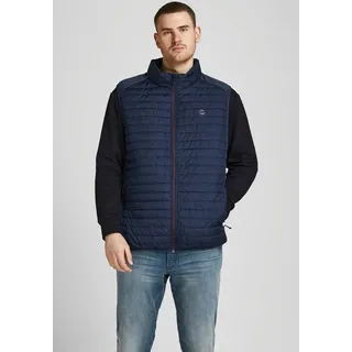 Jack & Jones PlusSize Emulti Bodywarmer Collar Weste Navy Blazer 2XL