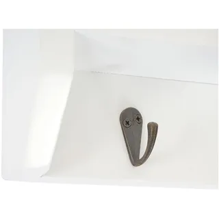 MCW Schlüsselbrett 40 x 19 x 8 cm Weiß