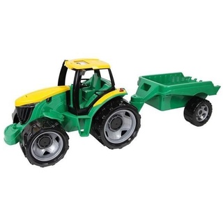 LENA® Starke Riesen Traktor mit Anhänger, mit Schiebedach, 100 kg Tragkraft