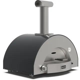 Alfa Forni CLASSICO 2 Pizze Hybrid Ardesia Grey