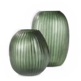 Guaxs Patara Round Vase Light Steelgrrey/Black Steelgrey