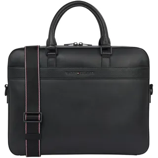 Tommy Hilfiger Herren Laptoptasche Corp Elegant, Schwarz (Black), Einheitsgröße