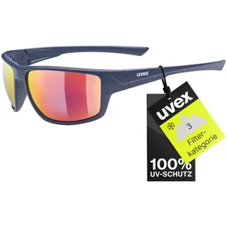Uvex Sportstyle 230 - blue mat mirror red