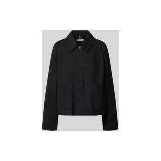 Tommy Hilfiger Relaxed Fit Trenchcoat Schwarz S