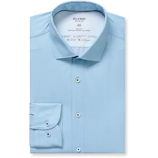 Olymp Langarmhemd Blau 39