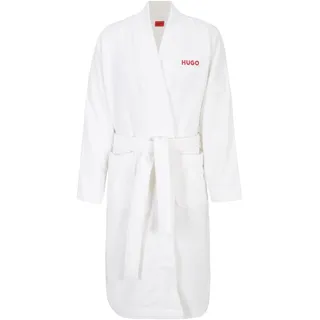 Hugo Bademantel Terry Gown Weiß M