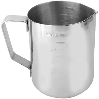 Wachsschmelztopf, Edelstahl-Kerzenwachs-Schmelzgießbecher mit Griff, Einfach zu Gießendes Wachs, Kompakte Größe für Einfaches Tragen und Verwenden (550 ml Wachsbecher)