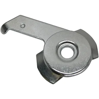 GARDINIA Gardinenschiene Deckenträger 3-läufig Metall 2 Stück 0 cm Silber