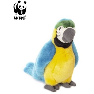 WWF - Plüschtier - Gelbbrustara Papagei (18cm) Kuscheltier Stofftier Vogel