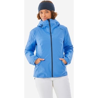 Skijacke Damen warm Piste - 500 blau, blau, L