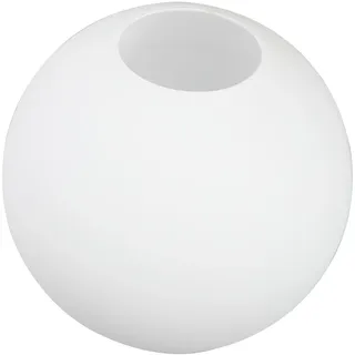 SEWOART Weiße Runde Lampenschirm aus Glas mit Milchigem Finish Langlebig und Lichtdurchlässig als Hänge Kugelleuchte für Schlafzimmer und Essbereiche