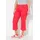 Jeans in neon rot Gr 46 Normalgröße