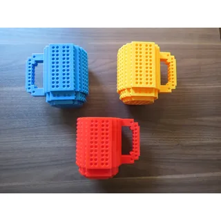 Lego Tasse Becher Kaffeebecher von Brick Mug für Bausteine Klemmbaustein !