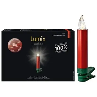Krinner Baumkerzen LED 9 m Rot