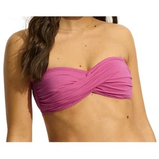 Seafolly Twist Bandeau Damen (Pink 42) Bikinis