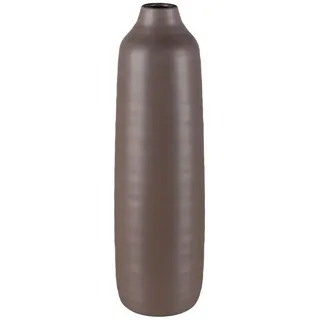 Gasper Vase H 40 cm PRESENT, H 40 cm - Braun - Keramik