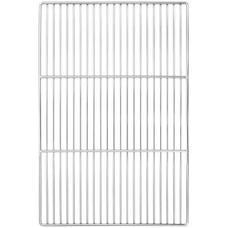vidaXL Grillrost 60 x 40 cm Edelstahl silber