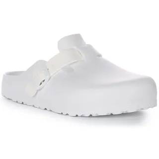 Birkenstock Boston Essentials EVA Frauen Leichtgewicht Sandale Weiß – undefined / Weiß - Weiß - 37