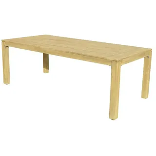 Sunfun Laura Gartentisch  (L x B x H: 300 x 100 x 76 cm, Akazie, Rechteckig, Braun)