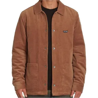 Volcom Herren Cordjacke Benvord Ii Mocha - S - S
