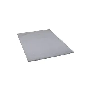 Fellimitat Moyo silber B/L: ca. 160x230 cm - Silber