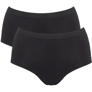 SLOGGI GO Sense High-Waist-Slip 2 St. Schwarz M