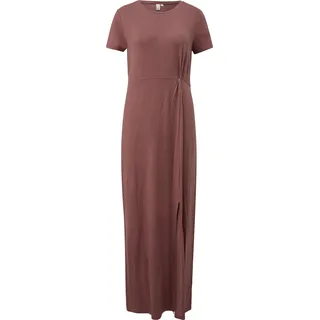 QS Maxikleid Jerseykleid Rosa XL