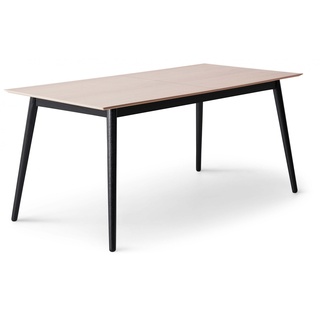 Esstisch HAMMEL FURNITURE Tische Gr. B/H: 165 cm x 74 cm, Schwarzes Beingestell, beige (natur) Esstische rechteckig