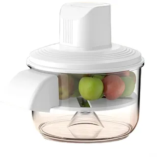 HpLive Elektrischer Kartoffelschäler, Kartoffelschälmaschine, Vielseitiger Obst- Und Gemüseschäler, Elektrische Traubenschälmaschine(White)