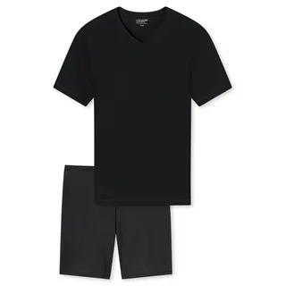 SCHIESSER Shorty Uncover Nightwear Schwarz 48