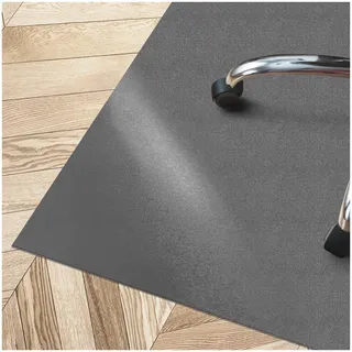 Floordirekt Bodenschutzmatte Kleopatra 100 x 120 cm Dunkelgrau