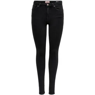 Only ONLPOWER Mid Waist Skinny Fit Schwarz 40/32