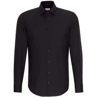 Seidensticker Herren Hemd Langarm 675198/666260 black 36