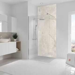 Schulte DecoDesign Duschrückwand greige