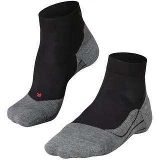 Falke RU4 Short Damen Socken 37-38 Schwarz/Grau