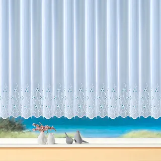 WECKBRODT Freising Kräuselband 300 x 245 cm Transparent/Weiß 1 St