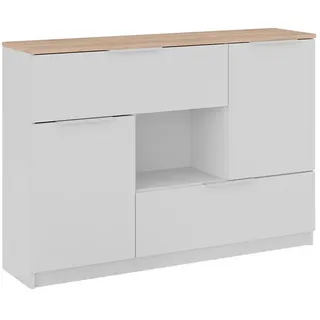 Vicco Kommode Betti, 120 x 83.6 cm 2x Tür, 2x Schublade und 1x offenes Fache
