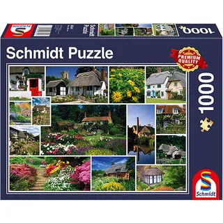 Schmidt Spiele Puzzle 5834 1- Mach mal Urlaub in England, 1.000 Teile Puzzle