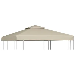 vidaXL Ersatzdach  3 x 3 m Beige