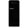 FAB28RDBLM6 Retro-Kühlschrank (270 l, 1530 mm hoch, Schwarz Matt)