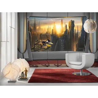 KOMAR Fototapete Star Wars Coruscant View 368 x 254 cm
